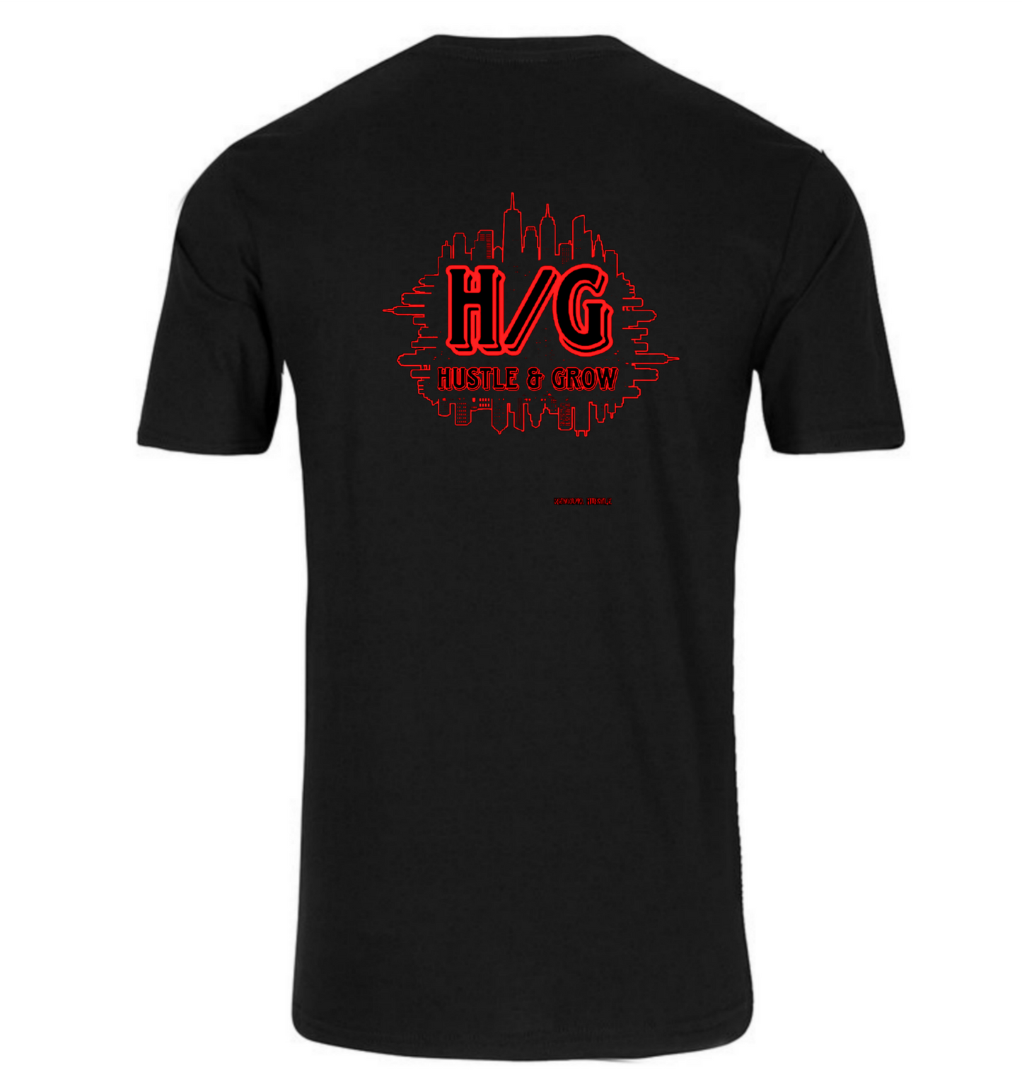 "Hustle & Grow" Black T (3 Colors)