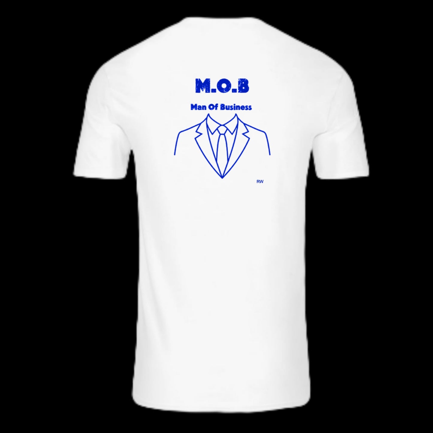 M.O.B (Man Of Business) White Tee 3 Colors