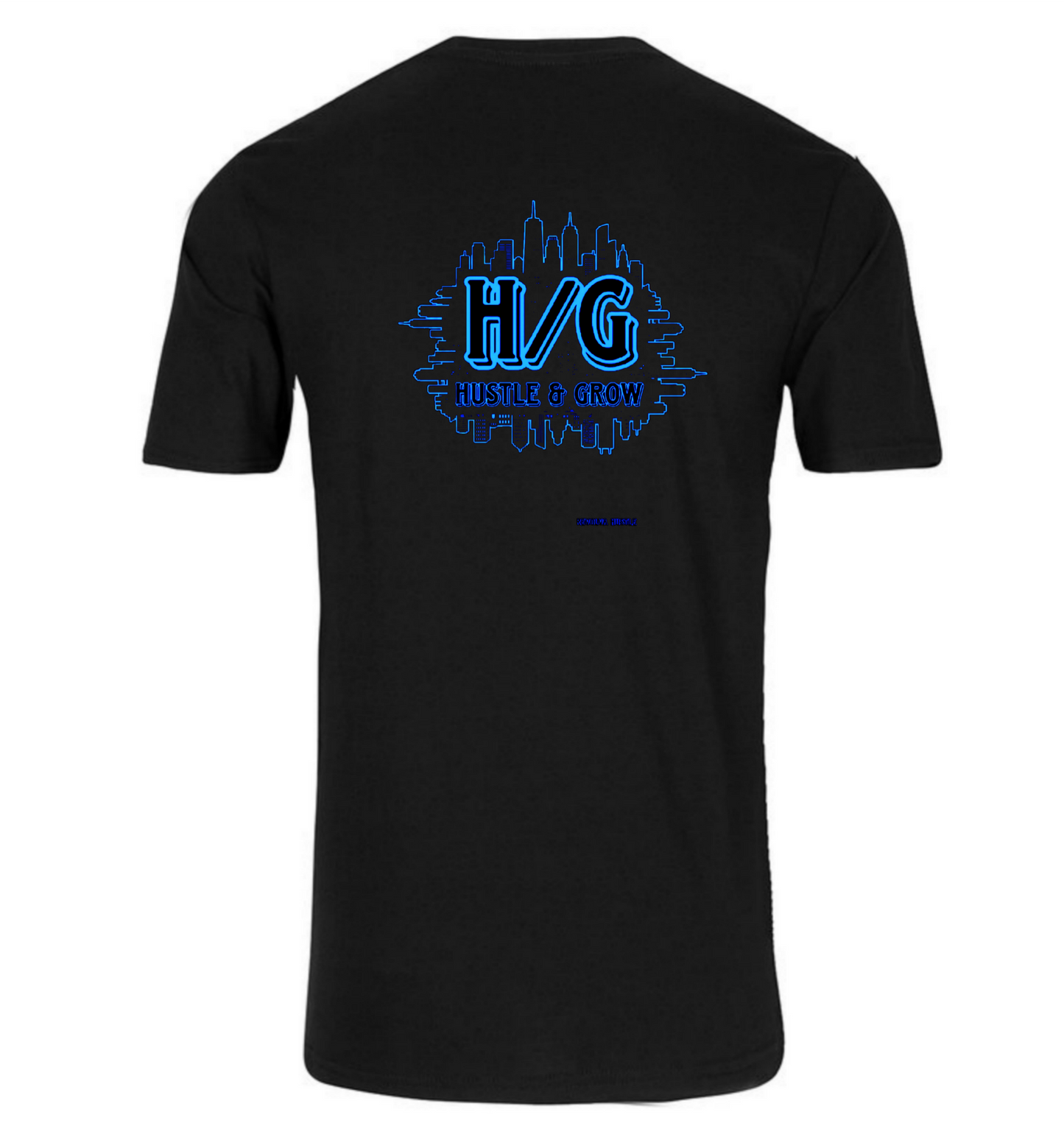 "Hustle & Grow" Black T (3 Colors)