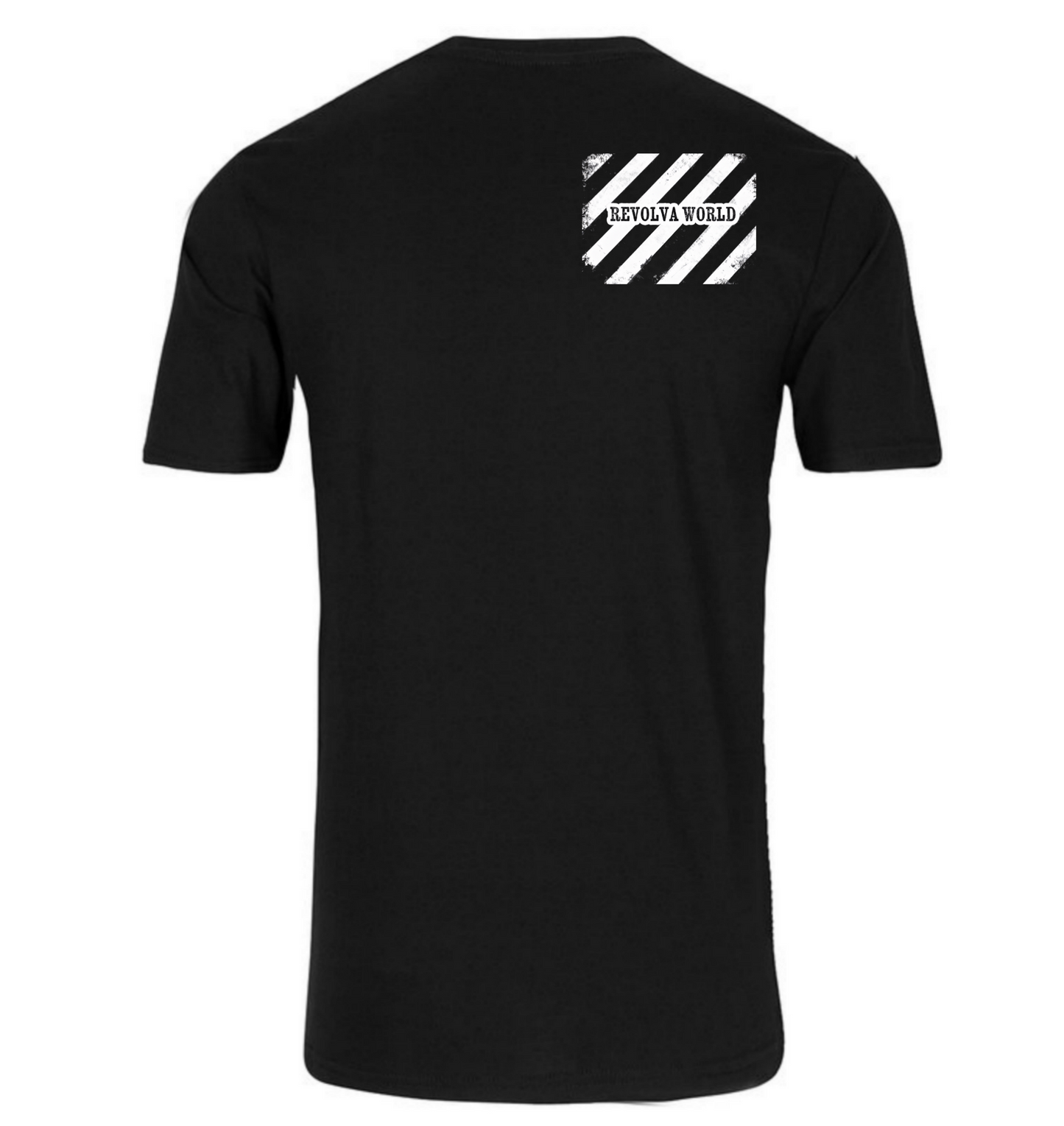 Revolva World Shirt (Upper Left Caution Design) 4 Colors