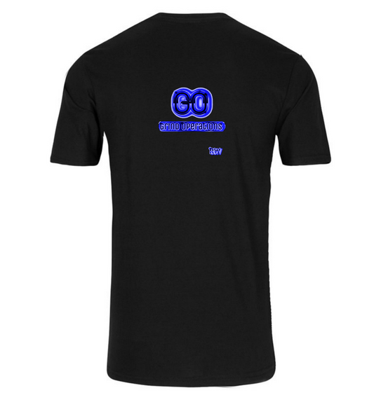 "GO" (Grind Operations) Black Tee (3 Colors)