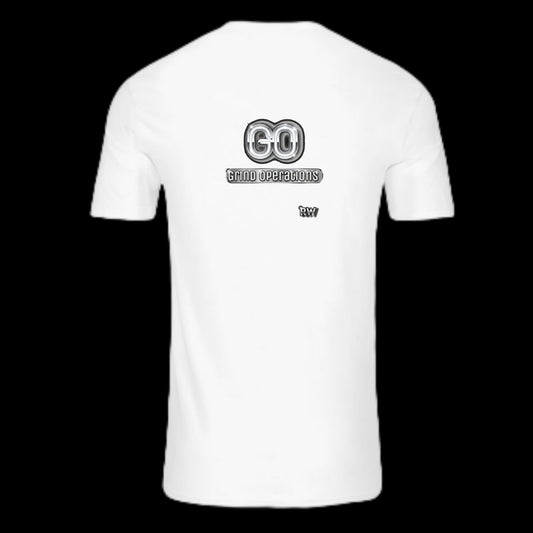"GO" (Grind Operations) White Tee (3 Colors)