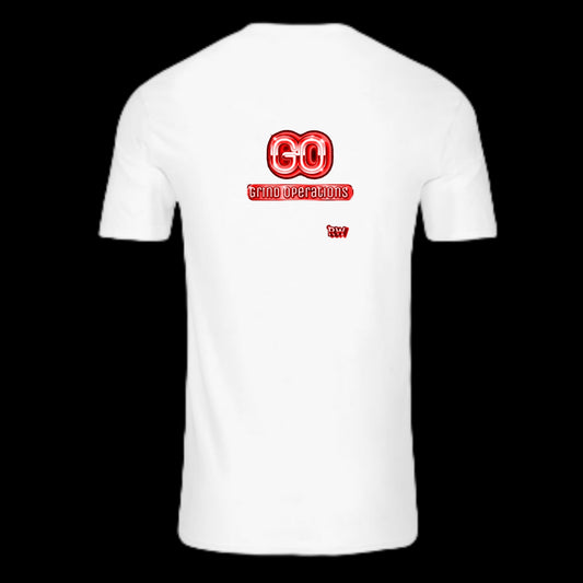 "GO" (Grind Operations) White Tee (3 Colors)